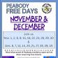 Peabody Free Weekends 2025 event in Peabody, MA