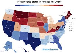 These Are The 10 Most Diverse States In America For 2019