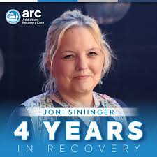 🎉 🌟Congratulations to Mikaela Marcum, Office Manager at ARC Louisa  Outpatient Center, for reaching four years in her recovery journey! 💙 "ARC  has helped me through this whole journey. Since going through