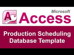 As the demand for access programming language skills lessens, fewer programmers bother to learn the system. Microsoft Access Production Scheduling Database Template Youtube