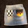 Painting on jeans pocket using fabric paint test. Https Encrypted Tbn0 Gstatic Com Images Q Tbn And9gcsjpqhemoa0z6sd9v1lbmjynbvqko3zklz2n Ra4wprrltnt Sv Usqp Cau