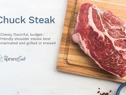 Beef chuck steak w/onions & peppers. What Is Chuck Steak