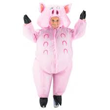 Un mostro con le sembianze di un bruco gigante color blu. Costume Gonfiabile Da Maiale Per Bimbi Bodysocks It