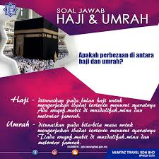 Bagaimana cara paling tepat untuk memahami perbedaannya? Umrah Upah Haji Soal Jawab Apakah Perbezaan Haji Dan Umrah