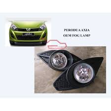 2015 perodua axia standard g. Perodua Axia 2014 2016 Standard E G Spec Fog Lamp Shopee Malaysia