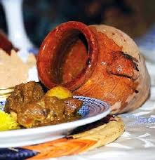 Les Doigts De Beya Viande D Agneaux Dans La Jarre Nourriture Tunisienne Viande Alimentation