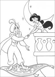 36 Disegni Della Principessa Jasmine E Aladdin Da Colorare