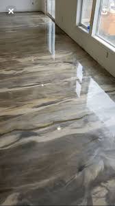 Vapor barrier installed to keep moisture from coming up making it healthier. Untitled Garage Epoxy Painting Basement Floors Concrete Basement Floors