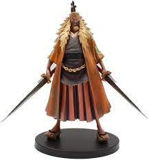 Shiki the golden lion, also known as the flying pirate, is the admiral of the golden lion pirates, the first known prisoner ever to escape from impel down and a former member of the rocks pirates. One Piece Dx Figure The Grandline Men Vol 0 Ii Shiki Pvc Figure Amazon De Spielzeug