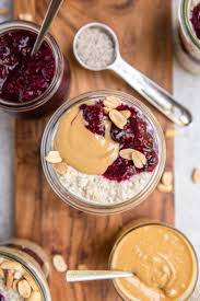 Pb J Overnight Oats Gluten Free Vegan From My Bowl Recipe Food Oats Recipes Oats Recipes Breakfast