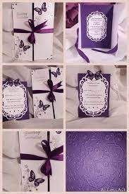 Items Similar To Cadbury Purple Butterfly Themed Wedding Invitation Gatefold Style Ma Purple Wedding Theme Butterfly Wedding Theme Themed Wedding Invitations