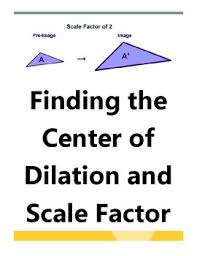 Dilation is a transformation, that stretches or shrinks the original figure presented on the grid based on the scale factor. Scale Factor And Dilation Worksheets Teachers Pay Teachers