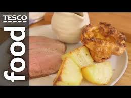 Roast Beef And Yorkshire Pudding Recipe Tescohelpsquad With Sortedfood Youtube Yorkshire Pudding Recipes Tesco Food Yorkshire Pudding