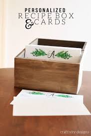 Check spelling or type a new query. Personalized Recipe Box Recipe Cards Craftivity Designs