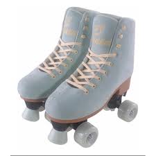 Patins Tradicional Quad Roller Retro Verde Agua 35 Ao 38 Shopee Brasil