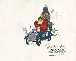 Dastardly and muttley in their flying machines and the perils of penelope the wacky races video game adaptation for the dreamcast is notable for being one of the first games to use cel shading. Concept Art For The Wacky Races Television Series Illustration History