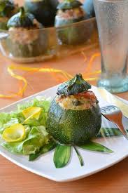 Courgettes Rondes Farcies A L Ancienne Au Fil Du Thym Recette Courgette Ronde Farcie Courgette Ronde Recette Courgette Ronde