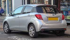 Despite being a sound vehicular investment, the 2015 toyota yaris isn't particularly engaging to drive. File 2015 Toyota Yaris Sport Hybrid Vvt I 1 5 Rear Jpg Wikipedia