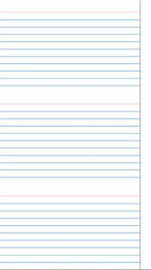 Place your index card in the printer and try printing. 3x5 Index Card Template Free Download