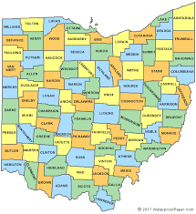 Southwest Ohio County Map Printable Ohio Maps | State Outline, County, Cities