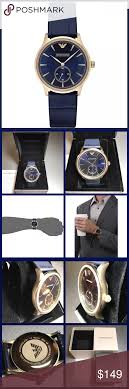 Casual style and aesthetic elegance expertly make the smart choice with emporio armani watches for men. Emporio Armani Watch Blue Croc Emb Leather Ar1848 Emporio Armani Leather Crocs