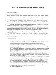 Check spelling or type a new query. Materi Korespondensi Kelas X Smk