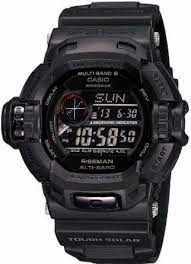7 days, 8 hours, 14 minutes and 8 seconds very good condition. Casio G Shock Riseman Men In Mat Black Tough Solar Radio Controlled Multiband 6 Gw 9200mbj 1jf Japan Import Alm Snowboard Uhren