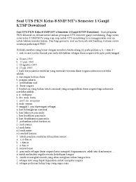 Id.pinterest.com pantun yang tersusun atas dua seuntai pantun kilat baris pertama sebagai sampiran dan baris kedua sebagai isi dengan rumus rima a a. Soal Uts Pkn Kelas 8 Smp