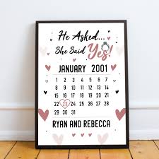 Whether you're searching for personalized gifts or simply need clever engagement gift ideas, gifts.com has all of the home decor, glassware, and commemorative knickknacks you need to celebrate the happy couple! Engagement Present Framed Print Engagement Gift Personalised