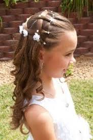 Princess Piggies Baptism Picture Hair Communion Hairstyles Kids Hairstyles Flower Girl Hairstyles