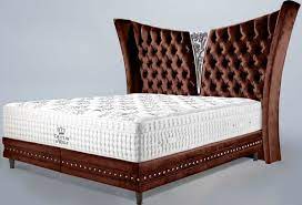 silver rose microfaser baerenbraun boxspringbett braun yatak