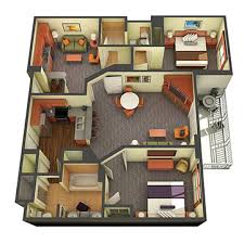 A 2 bedroom is actually 2 one bedroom units. Soleil Management Tahiti Village Resort