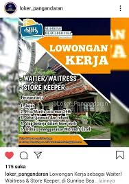 Informasi lowongan kerja dan loker terbaru update hari ini, tersedia untuk lulusan sma sederajat hingga lulusan sarjana s1. Info Loker No 1 Pangandaran Posts Facebook