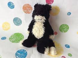 I can kiss you if i may! Jellycat Small Bunglie Cat Black And White Kitten J578 Soft Comforter Hug Toy View More On The Link White Kittens Black And White Kittens Soft Comforter