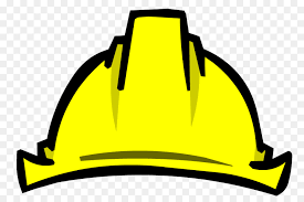 Hat Cartoon Clipart Hat Construction Yellow Transparent Clip Art