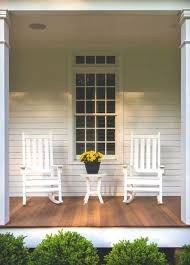 Farmhouse Style Porch Decor Ideas Pickled Barrel Rocking Chair Porch Porch Chairs House With Porch