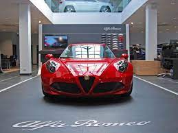 Red Alfa Romeo Sports Car Front Alfa Romeo Car Front Romeo