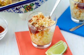 Spread melted butter all over the corn & grill lightly until the corn has a slight char on all of the sides. Esquites Vegan Mexican Street Corn Dora S Table