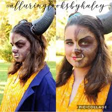 Beauty and the Beast Halloween Makeup