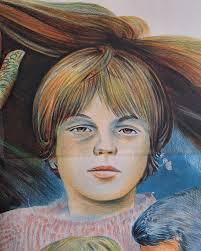 Bello afiche de la pelicula La tierna promesa (Secret world) de 1969,  protagonizada por Jacqueline Bisset.