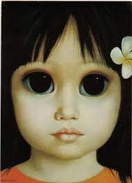 Keiki Lisa By Margaret Keane Sanatcilar Buyuk Gozler Sanat