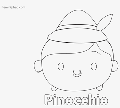 Tsum Tsum Para Colorear