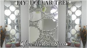 This is a cool combo between a mirror frame and a planter. Diy Dollar Tree Diy Mirrored Wall Art Decor Zgallerie Inspired Diy Home Decor 2018 Youtube