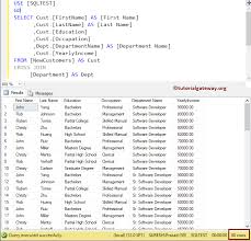 So i am testing this. Cross Join Vs Inner Join In Sql Server