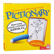 Lo encuentras por 20 euros, y adivina qué. Mattel Games Pictionary Juegos De Mesa Mattel Games El Corte Ingles