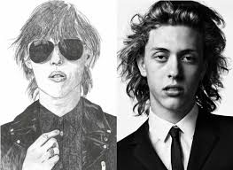 Wyatt Shears & Fletcher Shears by Hedi Slimane for Saint Laurent Mens Fall  Winter 2013 2014