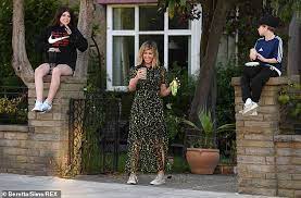 Kate garraway has revealed that her first christmas without her husband derek draper was almost ruined. Kate Garraway Cuts A Solemn Figure After Revealing Husband Derek Draper Could Be Comatose Forever Daily Mail Online