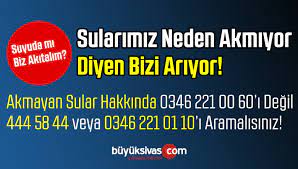 İstanbul su ve kanalizasyon i̇daresi (i̇ski̇), maltepe ilçesinde gerçekleştirilecek yenileme çalışmaları nedeniyle 28 ağustos çarşamba günü 10.00 ile 29 ağustos perşembe günü 02.00 saatleri arasında gülsuyu. Sivasta Sular Ne Zaman Gelecek Haberleri Buyuk Sivas Haber Sivas Haberleri Haberler Guncel Yerel Haberler
