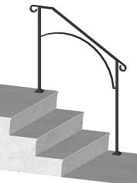 See more ideas about porch handrails, handrails, porch. Shop Arch Styled Hand Railings For Concrete Steps Diy Handrails