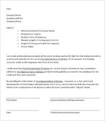 Verification confirmation of employment letter for bank. Employee Verification Letter 14 Free Word Pdf Documents Download Free Premium Templates